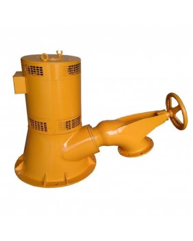 Micro hydro turbine électrique 10000W 220V hautes eaux, Hauteur d'eau 30-40m, débit d'eau 35- 50 l/sec