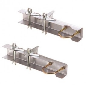 Cerclage Double a Cliquet pour Fixation d’Antenne de Television a la Cheminee