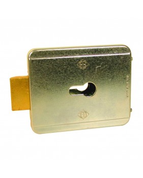 Serrure électrique à pêne basculant - sans cylindre - 12V - ouverture intérieur V90