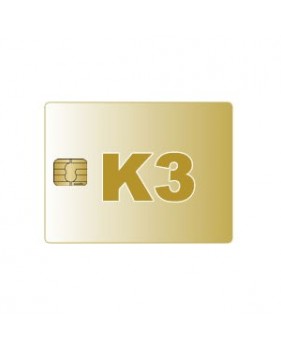Carte à puce vierge K3 avec OS
