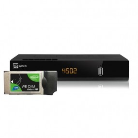 Pack Tivusat Decodeur Ts4502 S2 Ci+ Hd + We Cam Tivusat