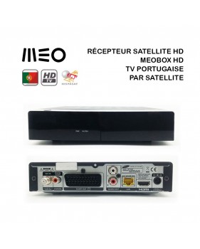 Récepteur Satellite HD MeoBox HD - Télévision Portugaise
