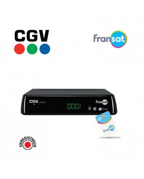 Récepteur Satellite Hd E-sat Hd-w4 (avec Carte Fransat)