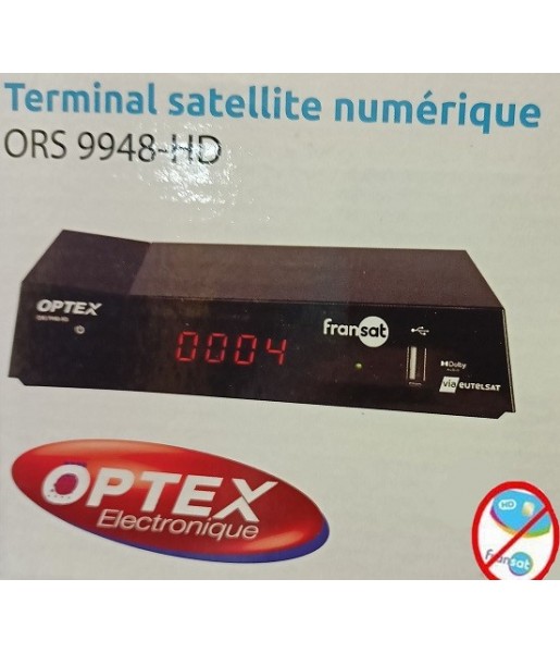 Terminal Satellite Numérique Fransat Ors 9948-hd (sans Carte)