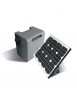 Kit solaire photovoltaïque pour alimentation 24V avec caisson batterie King Gates GOGREENKIT