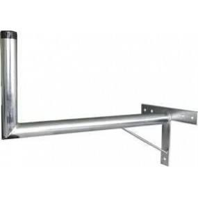 Bras coude en Acier Diamètre 48mm Déport 70 cm