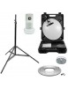 Kit Parabole Megasat 35cm + Trépied + LNB + Boussole