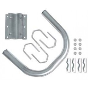 Kit de fixation mur et balcon pour antenne satellite et hertzienne - METRONIC