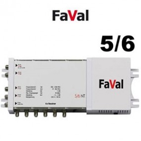 Multiswitch 5/6 NT Faval ou Golden interstar - 5 entrées / 6 sorties