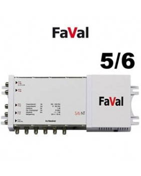 Multiswitch 5/6 NT Faval ou Golden interstar - 5 entrées / 6 sorties