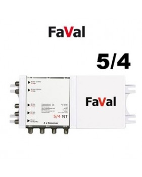 Multiswitch 5/4 NT Faval / Avanit  - 5 entrées / 4 sorties