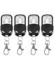 Télécommande 4pcs Universal Clonage Sans Fil Fob Clé Pour Porte De Garage 433mhz