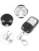 Télécommande 4pcs Universal Clonage Sans Fil Fob Clé Pour Porte De Garage 433mhz