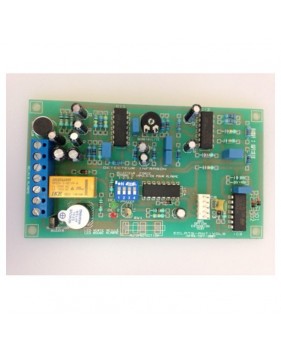 Détecteur électronique infrason double protection - pour alarme filaire 12V pour porte ou fenêtre