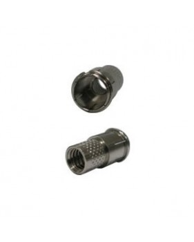 Fiche F 7 mm à fixation rapide