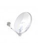 Antenne satellite – Sedea 60 EASY - Parabole Transparente 65 CM + LNB Universel - Gain 34,6 dB, Facteur de bruit 0,3 dB