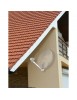 Antenne satellite – Sedea 60 EASY - Parabole Transparente 65 CM + LNB Universel - Gain 34,6 dB, Facteur de bruit 0,3 dB