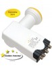 LNB QUATTRO GTSAT 0.2dB Compatible TVHD - 2 ans de garantie