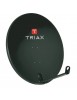 Triax TDA 78, 10,7 - 12,75 GHz, 37,1 dBi, Offset, 10,7 - 12,75 GHz, 10 - 50°, 45