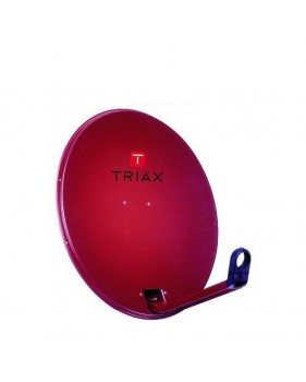 Parabole Aluminium Triax TDA 64R Rouge Brique 60 x 65 cm Série Euroline