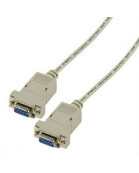 Câble null-modem croisée - 1.8m - dsub9 femelle vers dsub9 femelle - RS232