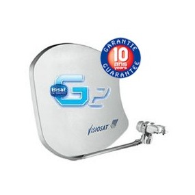 Parabole Multisatellite Visiosat BISAT G2 avec 2 LNB