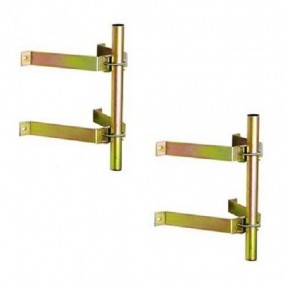 Fixation Murale Type Ascenseur En Acier Déport 270 Mm Bichromate - Lot De 2 - Tonna 509164