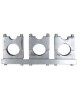 Support universel en aluminium 23/40mm pour 3 LNB