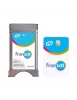 Module Fransat TV satellite Neotion CI+ 1.3 HD + carte Fransat PC7 HD valable 4 ans