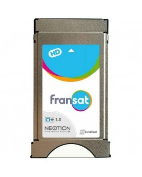 Module Fransat TV satellite Neotion CI+ 1.3 HD + carte PC7