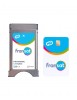 Module Fransat TV satellite Metronic CI+ 1.3 HD + carte Fransat PC7 HD valable 4 ans