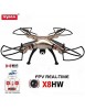 Drone Quadcopter Syma X8HW FPV Wifi avec caméra HD 720p Altimètre - Compatible smartphone - Distance jusquà 50 mètres