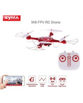 Drone Quadcopter Syma X5UW avec application smartphone- Caméra FPV HD 720p - 2 modes de vitesses- Distance jusquà 30 mètres