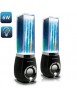Speakers Water dancing - Jeu d’eau et de lumière multicolores - 6W - USB - Metronic