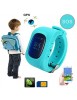 Montre Téléphone pour enfant - Traceur GPS - SOS - GSM - 1 Lecteur de carte SIM - Micro intégré - 400 mAh - Couleurs en option