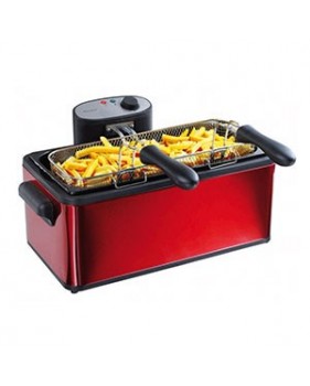 Maxi friteuse 6L Rouge - DOMOCLIP DOC149