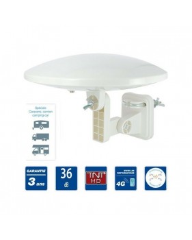 Antenne Tnt Hd Radio Television Tv Camping Car Caravane Bateau Etanche Exterieur