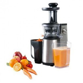 Extracteur de jus Vertical - 400 W - Inox - Domoclip DOP102
