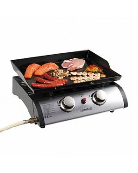 Plancha gaz - 2 Bruleurs - 5 kW - 6 à 8 personnes - Domoclip DOC150