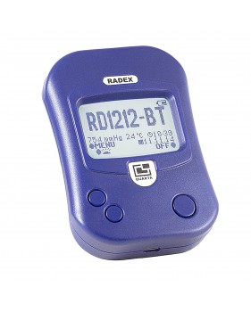 RADEX RD1212-BT - Détecteur de radioactivité (compteur Geiger, dosimètre de poche Bluetooth Haute précision 0.05 à 999 µSv/h) Be