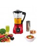 Blender Chauffant Multifonction - 1,7 L - 800 W - DomoClip DOP140 - Couleur Rouge ou Blanc
