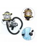 Masque électrique de protection, Système de respirateur à masque à gaz intégral alimenté en air à débit constant électrique, Fou