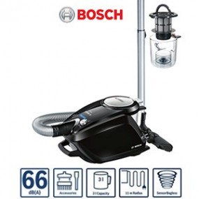Aspirateur traîneau sans sac 700W - BOSCH BGS5SIL66C Relaxx’x ProSilence66