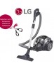 Aspirateur Traineau Sans fil - LG CORDZERO ROBO SENSE VWR 514SA - Sans Sac - 80 dB - 620W - Gris - Batterie Li-ion 80V