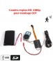 Caméra espion HD 1080p pour montage DIY - avec détection de mouvement -MicroSD jusquà 32Go