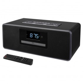 Radio Réveil CD AUX FM USB - CGV PHENIX - LCD, Streaming audio sans fil, Fonctions Horloge, Réveil et Sleep, MP3, WAV, WMA, OGG,