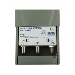 Coupleur Universel Sedea | 2 Entrées (fm – Vhf – Uhf + Uhf)