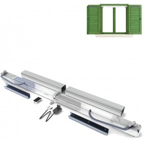 Persy 52 Solar, Nouveau Kit Apripersiana Ducati Home 2 Portes Battantes, 100% Autonome Solaire