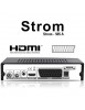 Décodeur Strom 505 Noir TNT Full HD -DVB-T2 - HEVC265 - (HDMI, Péritel, USB, Dolby Digital Plus)