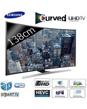 TV LED 55’’ (138 cm) - Incurvé - UHD/4K - Smart TV - 3D - 1400 PQI - Samsung UE55JU7500